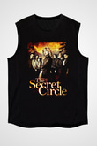 Secret Circle Siyah Unisex Kolsuz Tişört