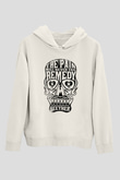 Seether Beyaz Unisex Hoodie