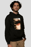 Seether Siyah Unisex Kapşonlu Sweatshirt