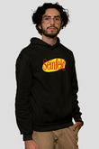 Seinfeld Siyah Unisex Hoodie
