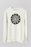 Şekil Beyaz Unisex Sweatshirt