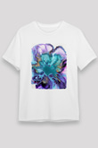Şekil Beyaz Unisex Tişört T-Shirt - TişörtFabrikası