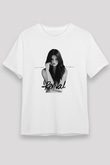 Selena Gomez Beyaz Unisex Tişört T-Shirt - TişörtFabrikası