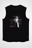 Selena Gomez Siyah Unisex Kolsuz Tişört