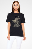 Septicflesh Baskılı Unisex Siyah Tişört - Tshirt