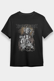 Septicflesh Baskılı Unisex Siyah Tişört - Tshirt