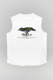 Serengeti Milli Park Beyaz Unisex Kolsuz Tişört