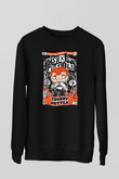 SexPistols Baskılı Unisex Siyah Sweatshirt