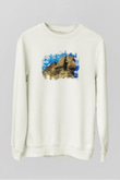 Sfenks Beyaz Unisex Sweatshirt