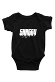 Shaggy Baskılı Siyah Bebek Body - Zıbın