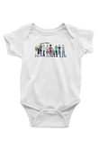 Shameless Baskılı Beyaz Unisex Bebek Body - Zıbın