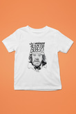 Shameless Baskılı Beyaz Unisex Beyaz Çocuk Tişört - Tshirt