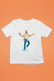 Shameless Baskılı Beyaz Unisex Beyaz Çocuk Tişört - Tshirt