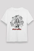 Shameless Unisex Baskılı Beyaz Tişört - Tshirt
