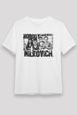 Shameless Unisex Baskılı Beyaz Tişört - Tshirt