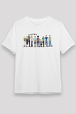 Shameless Unisex Baskılı Beyaz Tişört - Tshirt