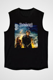 Shannara Chronicles Siyah Unisex Kolsuz Tişört