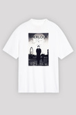 Sherlock Beyaz Unisex Oversize Tişört T-Shirt