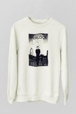 Sherlock Beyaz Unisex Sweatshirt