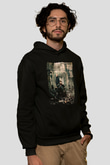 Sherlock Siyah Unisex Hoodie