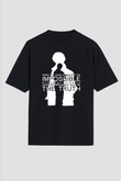 Sherlock Siyah Unisex Oversize Tişört T-Shirt