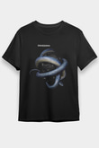 Shinedown Baskılı Unisex Siyah Tişört - Tshirt