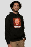 Shining Siyah Unisex Kapüşonlu Sweatshirt