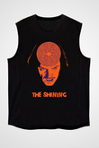 Shining Siyah Unisex Kolsuz Tişört