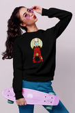Shining Siyah Unisex Sweatshirt