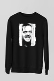Shining Siyah Unisex  Sweatshirt
