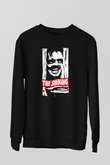 Shining Siyah Unisex Sweatshirt