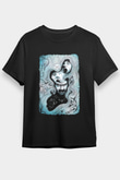 Shining Siyah Unisex Tişört