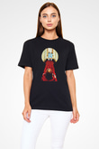 Shining Siyah Unisex Tişört