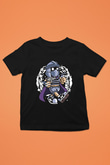 Shredder Bastard Baskılı Siyah Çocuk Unisex Tshirt