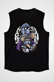Shredder Bastard Baskılı Siyah Unisex Tshirt