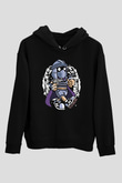 Shredder Bastard Baskılı Siyah Unisex Tshirt