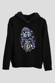 Shredder Biker Baskılı Siyah Unisex Tshirt