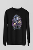 Shredder Rockstar Baskılı Siyah Unisex Tshirt