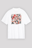 Sigarayı Bırakma Günü Baskılı Beyaz Unisex Oversize Tişört - Tshirt