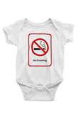 Sigarayı Bırakma Günü Baskılı Beyaz Unisex Bebek Body - Zıbın
