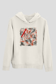 Sigarayı Bırakma Günü Baskılı Beyaz Unisex Kapüşonlu Sweatshirt