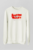 Silicon Valley Beyaz Unisex Sweatshirt