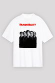 Silicon Valley Beyaz Unisex Tişört T-Shirt