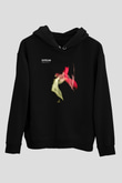 Skream Beyaz Unisex Kapüşonlu Sweatshirt