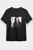 Skrillex Baskılı Unisex Siyah Tişört