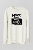 Skrillex Beyaz Unisex Sweatshirt