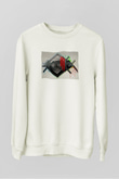 Skrillex Beyaz Unisex Sweatshirt