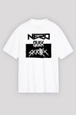 Skrillex Beyaz Unisex Tişört T-Shirt - TişörtFabrikası