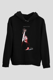 Skrillex Siyah Unisex Kapüşonlu Sweatshirt