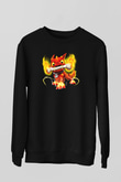 Skylanders Siyah Unisex Sweatshirt